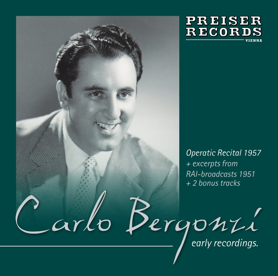 Carlo Bergonzi – Early Recordings 1951–1960