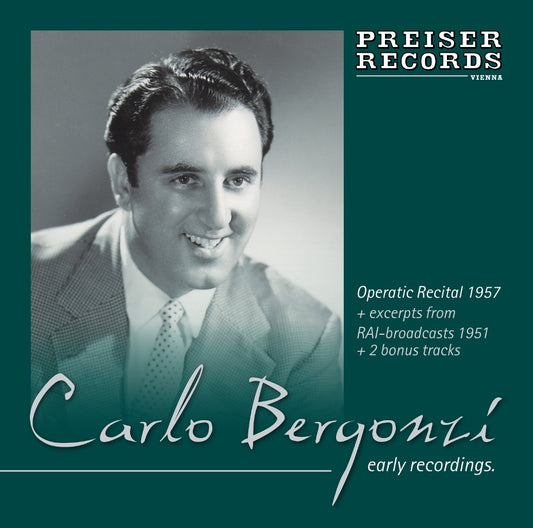 Carlo Bergonzi – Early Recordings 1951–1960