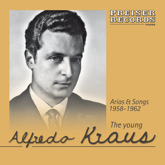 Alfredo Kraus – The Young Alfredo Kraus (Arias & Songs 1958–1962)